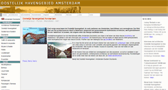 Desktop Screenshot of oostelijkhavengebied.nl